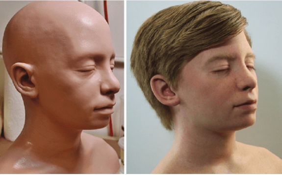 Kopf aus dem 3D-Drucker